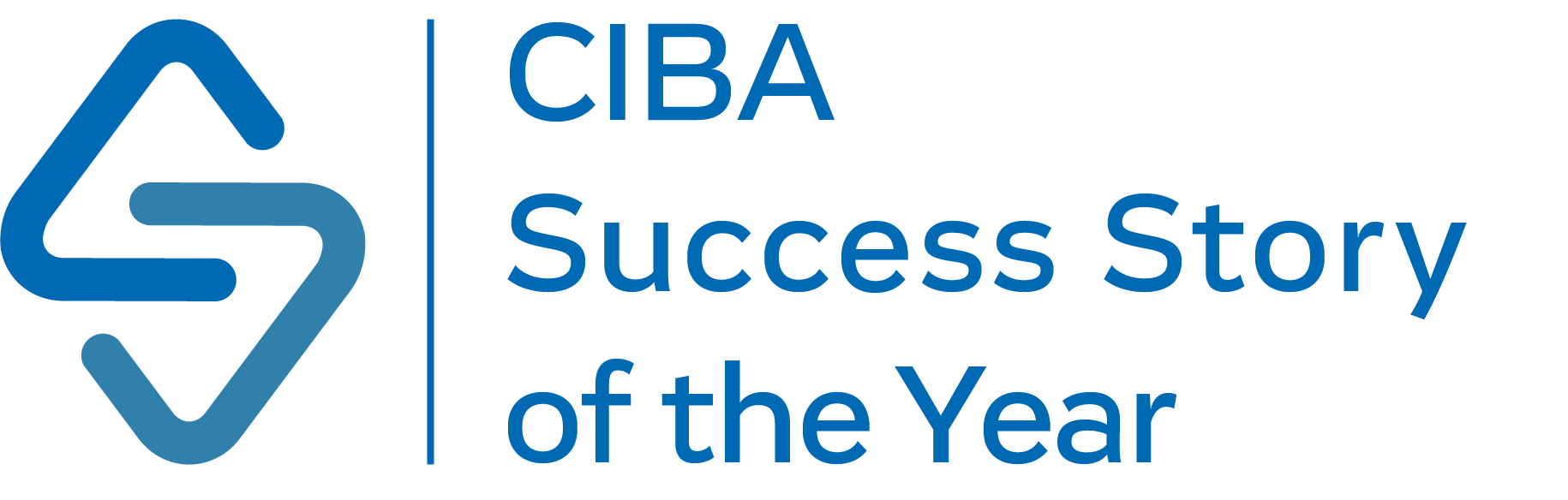 Logo des Awards ‚CIBA Success Story of the Year‘ Logo des Awards ‚CIBA Success Story of the Year‘